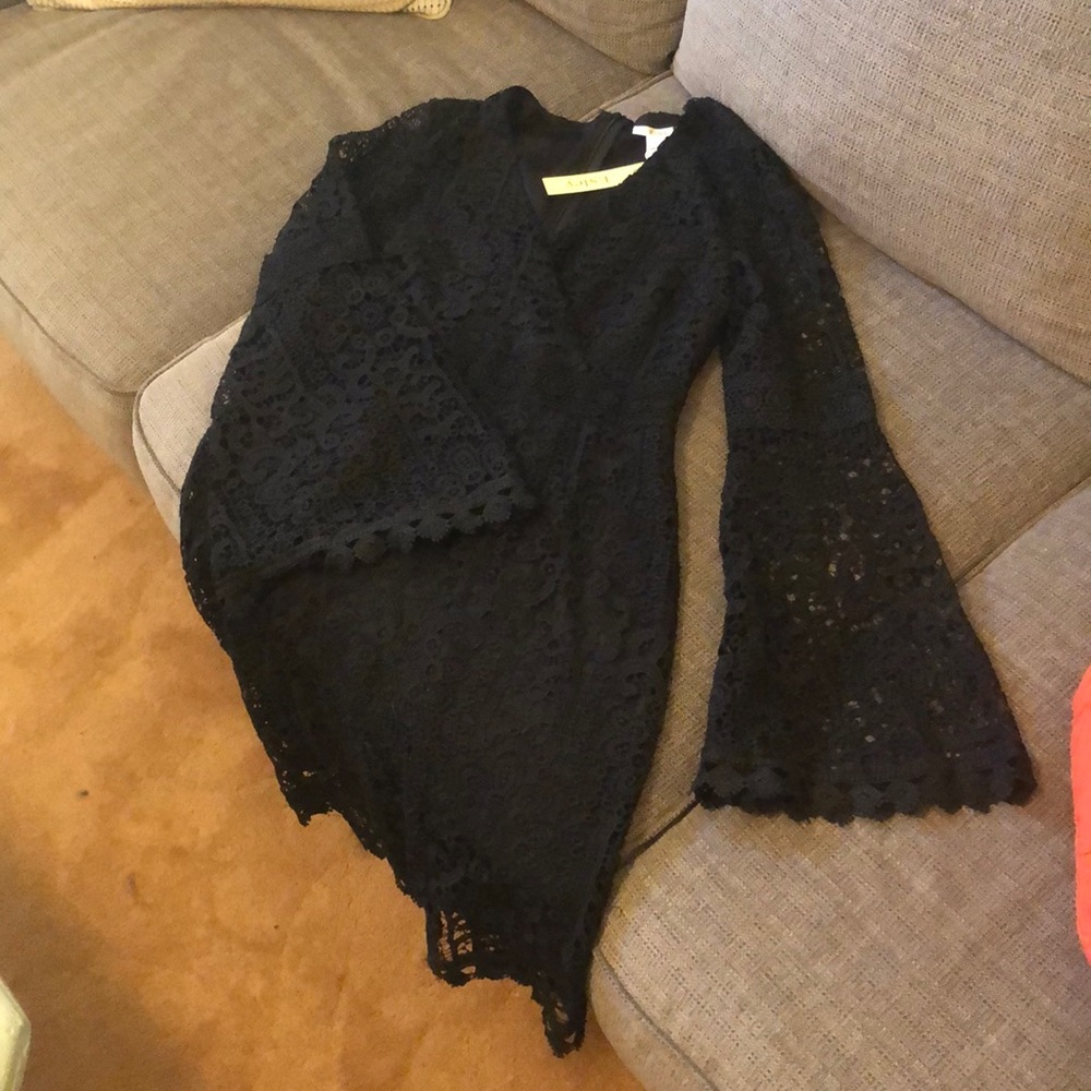 Esley black dress